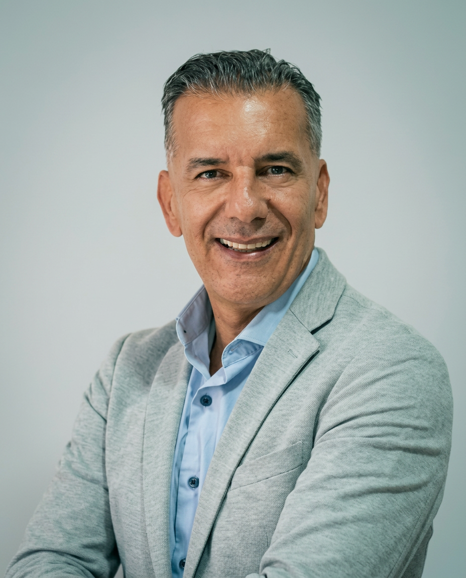 Professional portrait of Alberto Aquino